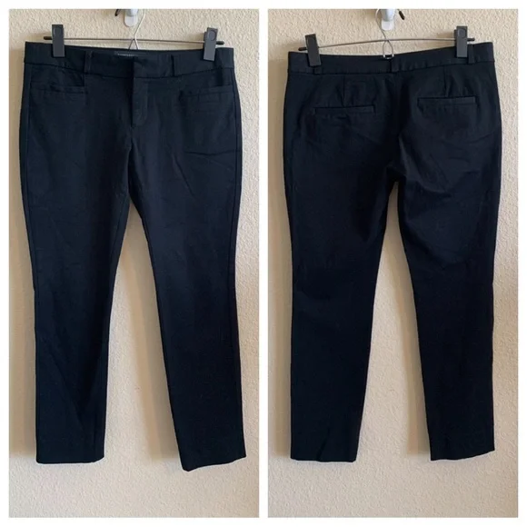 Black “Curvy Sloan” Slim Ankle Pants  { Banana Republic Factory } - Picture 4 of 12